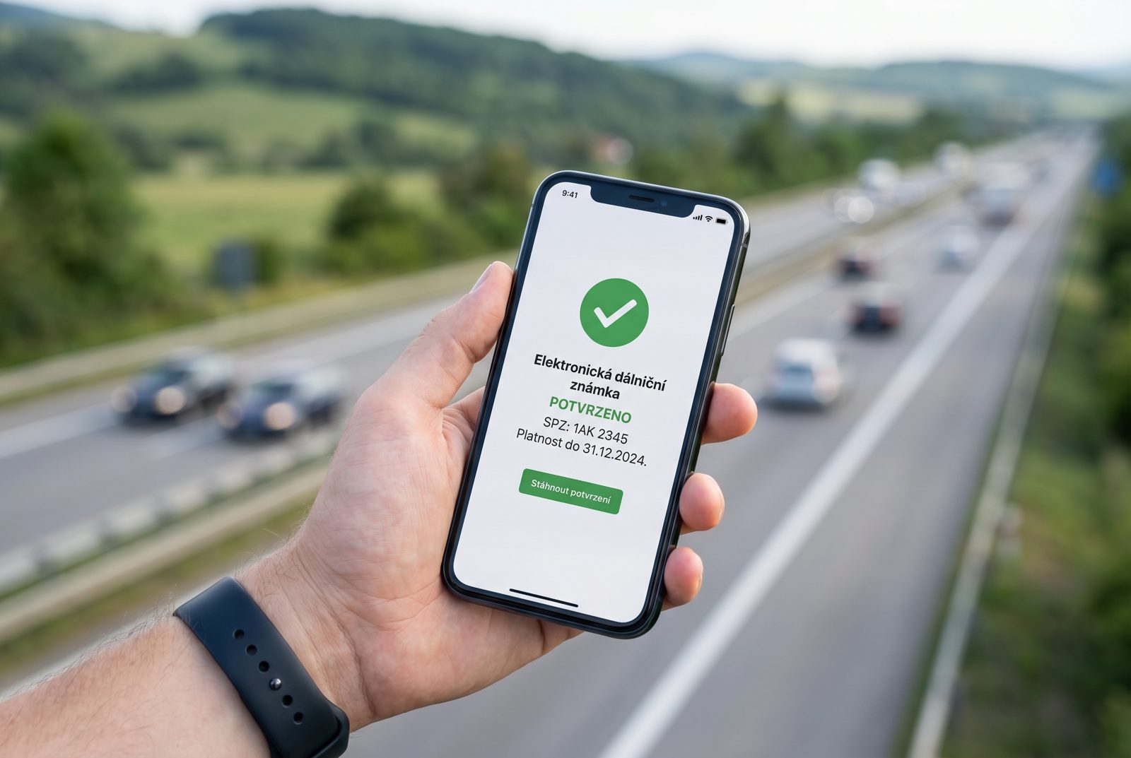 Elektronická dálniční známka